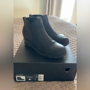 Sorel Black Ankle Booties